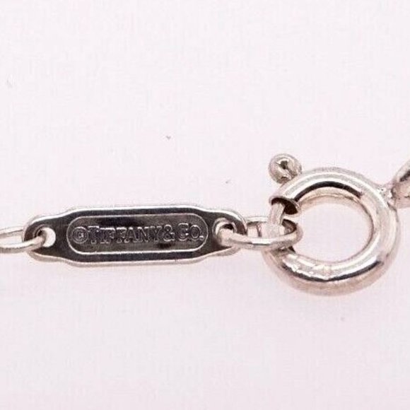 Tiffany & Co. Sterling Silver Folded Heart Necklace - Picture 2 of 5